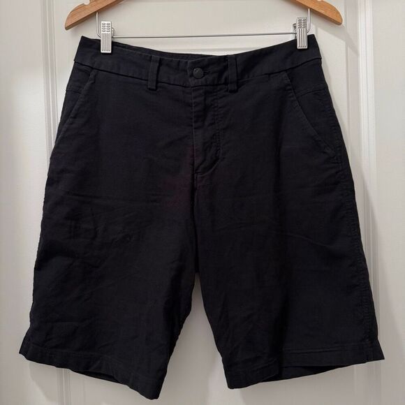 Lululemon Cotton Blend Shorts in Black size 32 - Picture 2 of 5